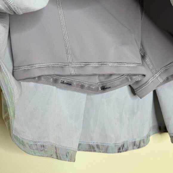 Lululemon Women’s 2 Pace Rival LUXTREME Skort Mauve Gray Running Tennis $78 - Picture 6 of 8